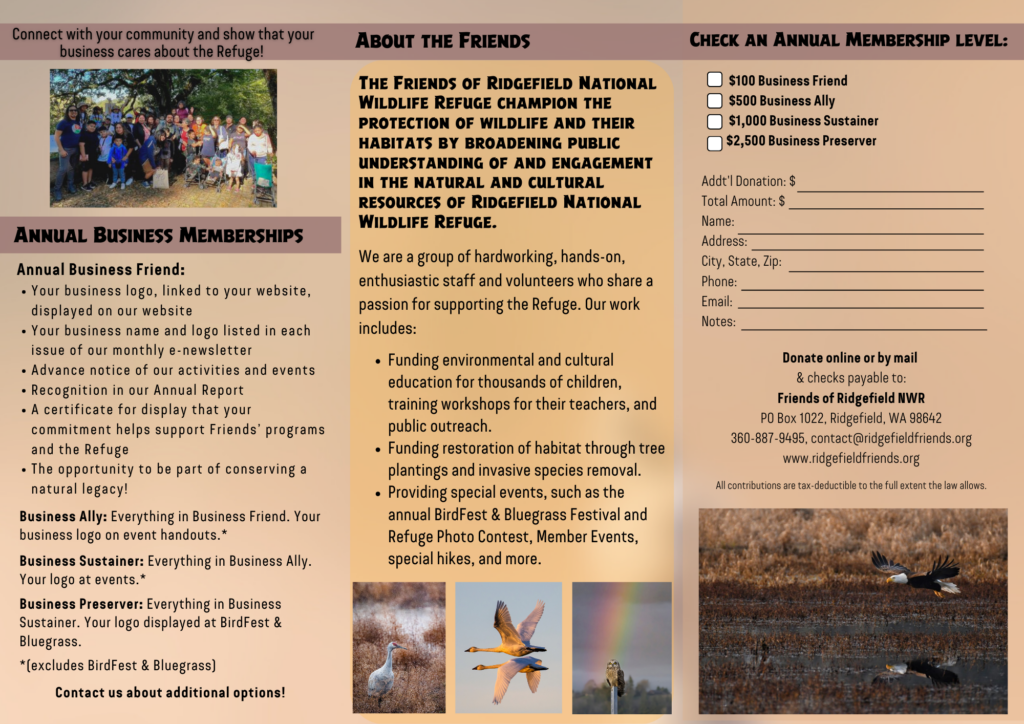 FRNWR Membership Brochure