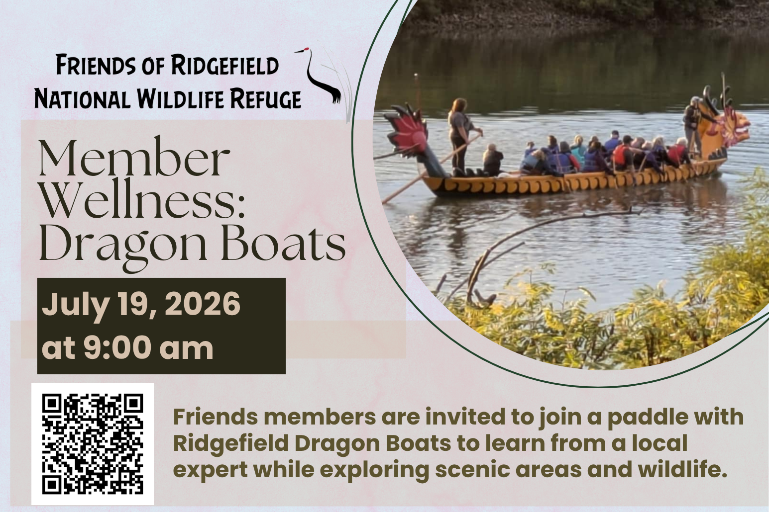 Member Wellness Event flyer cover image with text that is the same as on the webpage